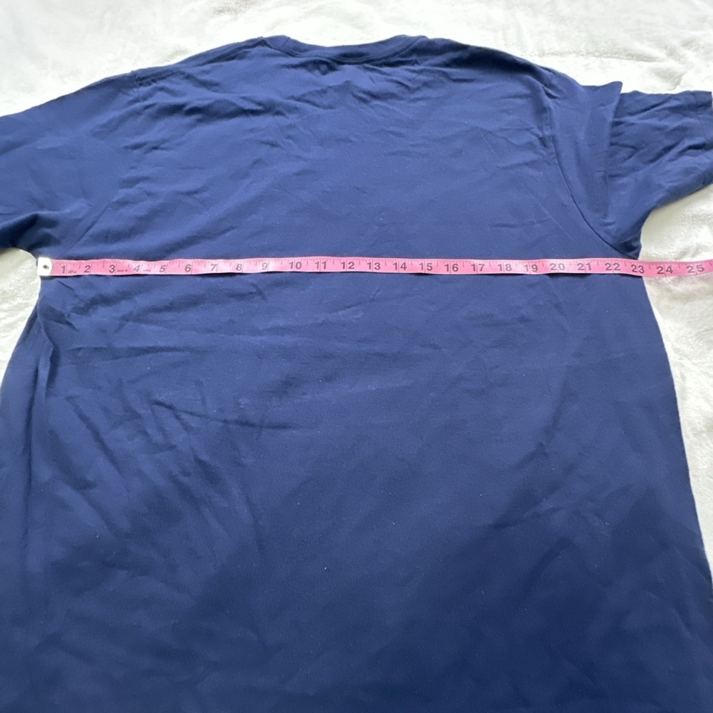 West Virginia Mountaineers T Shirt Mens Size‎ XL NCAA Navy Blue 100% Cotton NEW - Picture 5 of 9